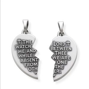 Watch over thee prayer pendant James Avery